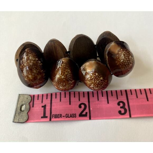 Coastal Seashell Napkin Ring/Holders Neutral Colors Lot/Bundle of 6 - Picture 5 of 5